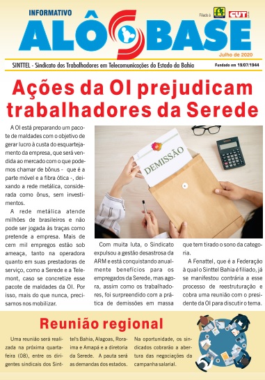 AÃ§Ãµes da OI prejudicam trabalhadores da Serede